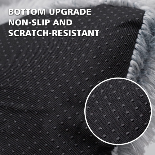 Dog Bed Crate Pad,Kennel Pad,Dog Beds Mats for Medium Dogs,Suitable for Small and Medium-Sized Dogs,Soft Plush,Good for Sleep & Anti-Anxiety,Washable