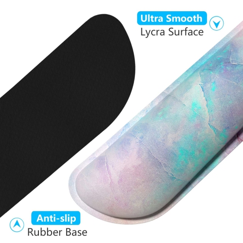 Enlarge Keyboard Wrist Rest Pad,Memory Foam Set Wrist Cushion Support for Easy Typing & Pain Relief,Mouse Wrist Pad, Anti-Slip Wrist Support for