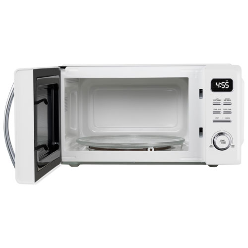 Galanz Retro 1.1 Cu. Ft. Microwave GLCMKZ11WER10 White Best