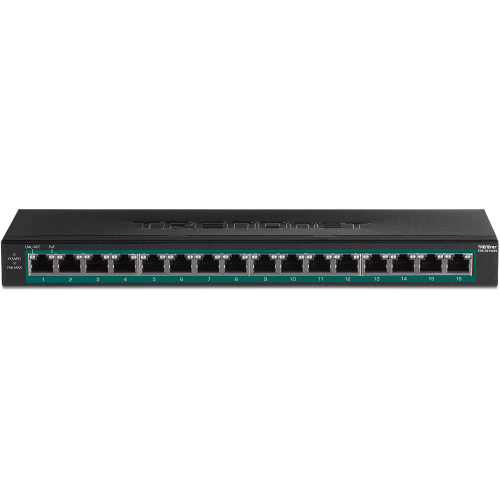 TRENDnet 16-Port Gigabit PoE+ Switch -