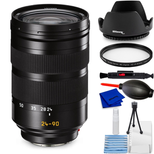 LEICA  Vario-Elmarit-Sl 24-90MM F/2.8-4 Asph. Lens 11176 - 7PC Accessory Bundle