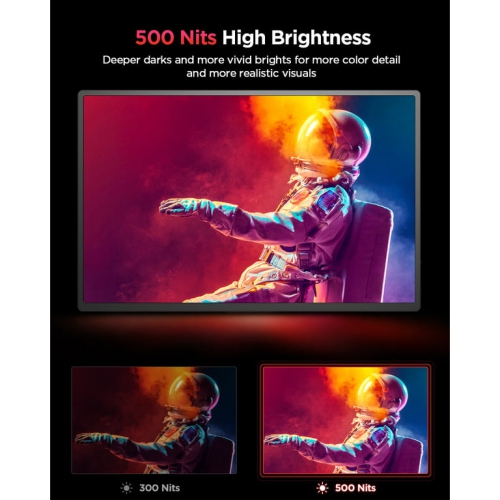 Refurbished Excellent UPERFECT 120HZ Gaming Monitor 16" 2K QHD Laptop Monitor for PS5, Xbox, Nintendo Switch, HDR FreeSync