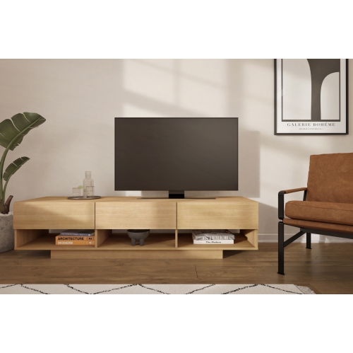 NEXERA  72-Inch Tv Stand With 3-Drawers