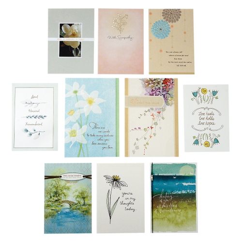 Sympathy Greeting Cards Assortment (10 Cards, 10 Envelopes) | Best Buy ...