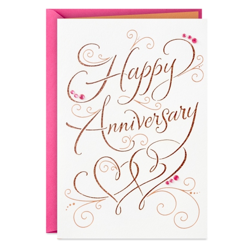 HALLMARK  Signature Anniversary Card for Couple (Happy Anniversary)
