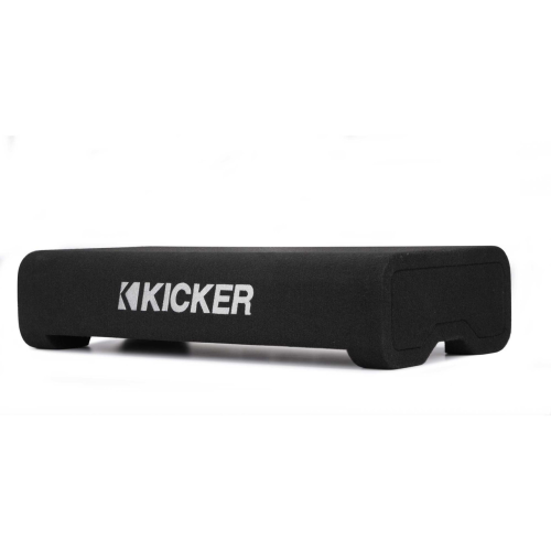 Kicker 48TRTP82 TRTP 8-inch Thin Down Firing Subwoofer and Passive Radiator Enclosure, 2-Ohm, RoHS Compliant