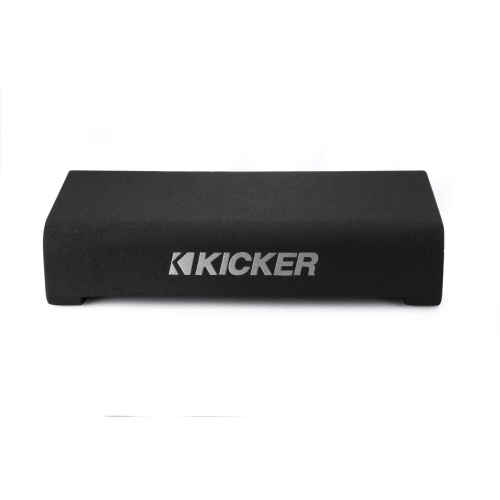 Kicker 48TRTP82 TRTP 8-inch Thin Down Firing Subwoofer and Passive Radiator Enclosure, 2-Ohm, RoHS Compliant