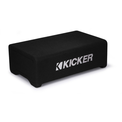 Kicker 48CDF124 Comp 12" Subwoofer in Down Firing Encl, 4-Ohm; RoHS Compliant