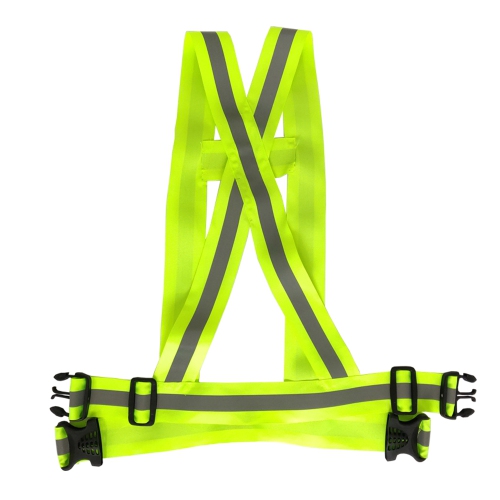 Milex Reflective Vest - High Visibility Cross Belt with Adjustable ...