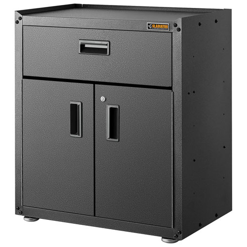 Gladiator Wall GearBox Steel Cabinet - Hammered Granite