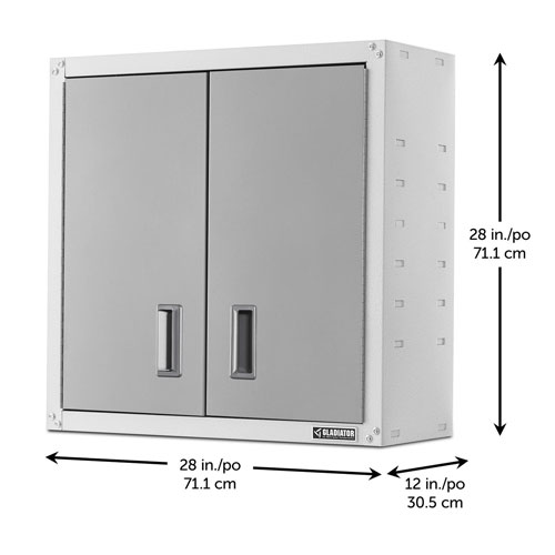 Gladiator Wall GearBox Steel Cabinet - Grey Slate