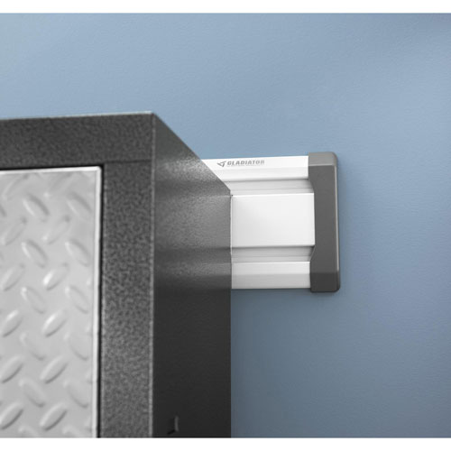 Gladiator 24 Premier Wall GearBox Steel Cabinet - Silver Tread