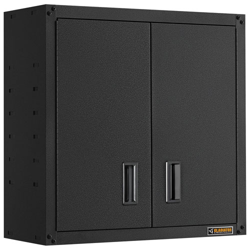 Gladiator Wall GearBox Steel Cabinet (GAWG28FDESG) - Hammered Granite