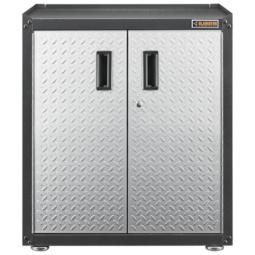 Armoire modulaire en acier de Gladiator - Argenté