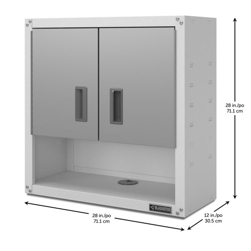 Gladiator Wall GearBox Steel Cabinet - Grey Slate