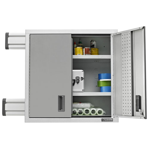 Gladiator Wall GearBox Steel Cabinet - Grey Slate