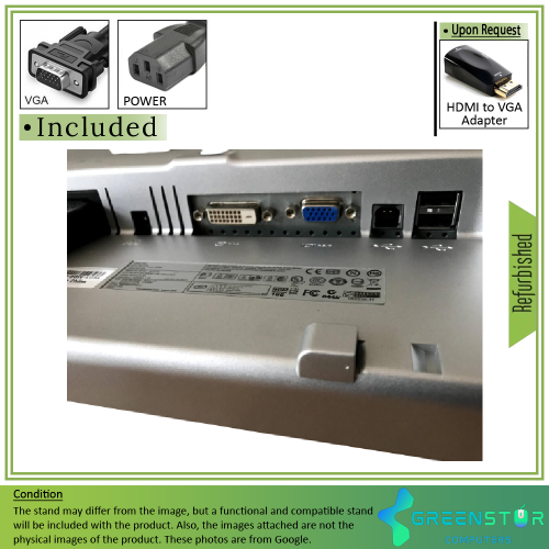 Refurbished(Good) - Dell UltraSharp 1907FP 19" Square 1280x1024 HD LCD TN Flat Panel Monitor