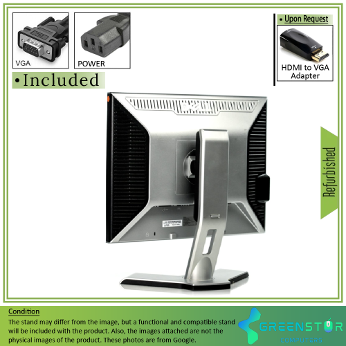 Refurbished(Good) - Dell UltraSharp 1907FP 19" Square 1280x1024 HD LCD TN Flat Panel Monitor