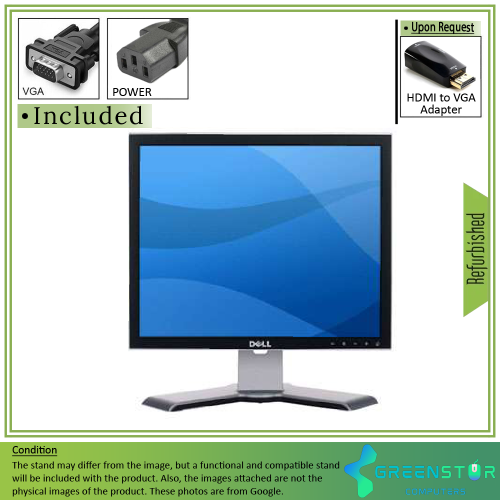 Refurbished(Good) - Dell UltraSharp 1907FP 19" Square 1280x1024 HD LCD TN Flat Panel Monitor