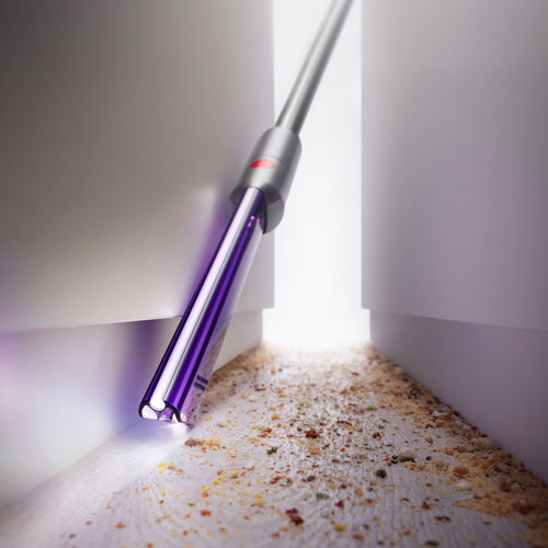 Image 7 of 12.. Dyson V15 Detect Extra Cordless Stick Vacuum - Yellow/Nickel - Only At Best Buy