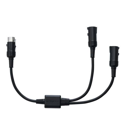 Kenwood CA-Y107MR Y-Splitter Adapter Cable for Dual KCA-RC107MR Marine Remotes