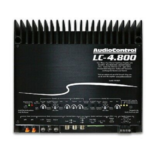 AudioControl LC-4.800 High-Power Multi-Channel Amplifier with AccuBass