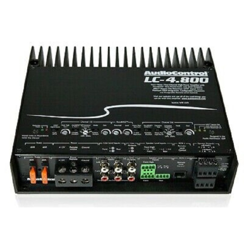 AudioControl LC-4.800 High-Power Multi-Channel Amplifier with AccuBass