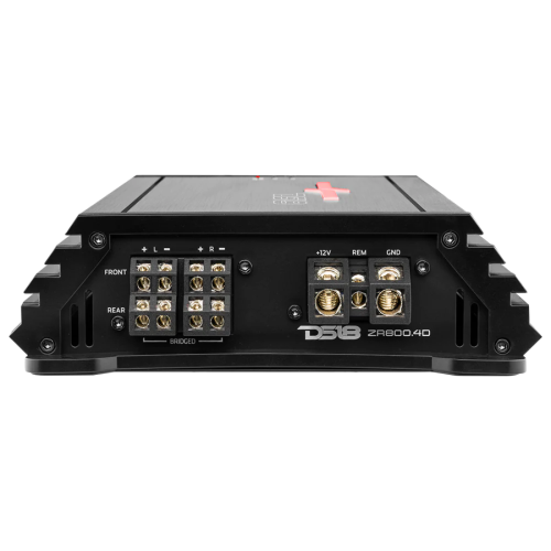 DS18 ZR800.4D 3600W Max 4-Channel Class-D Full-Range Car Audio Amplifier