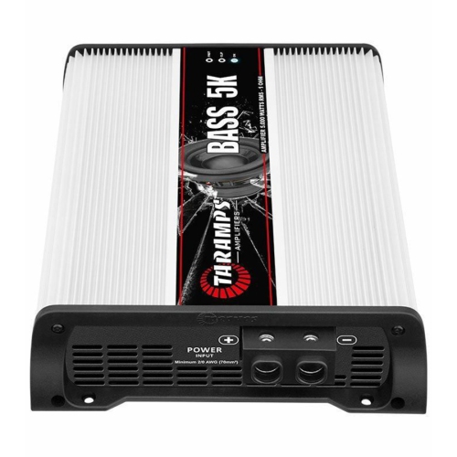 Taramps BASS 5K BASS Series 5000W Class-D Monoblock Car Audio Amplifier - 1 Ohm