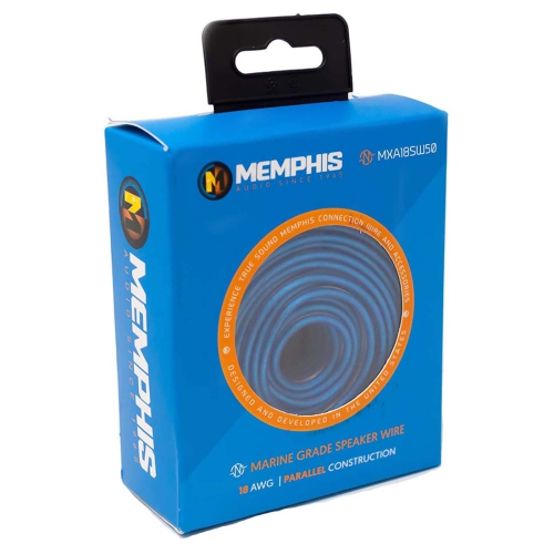 Memphis Audio MXA18SW50 50Ft. 18AWG Marine Grade Parallel Speaker Wire