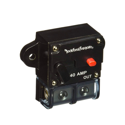 Disjoncteur Rockford Fossate RFCB140 1/0 AWG à entrées 4 AWG, 140 a