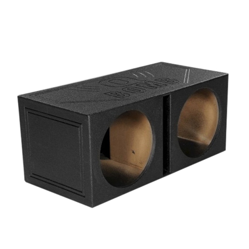 QPOWER  Qbomb15V 15" Dual Holes Ported Vented Sprayed Subwoofer Enclosure Box Great Quality!