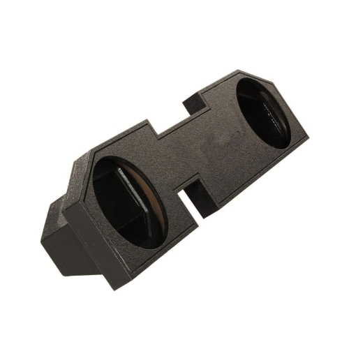 QPower QBDODGE12 4DR 2Hole 12" Subwoofer Enclosure for Dodge Quad Cab 2002-2018