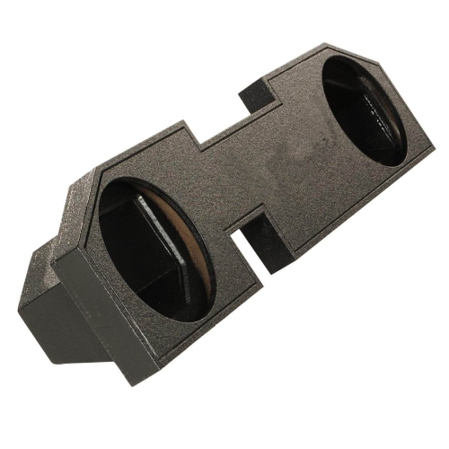 QPower QBDODGE12 4DR 2Hole 12" Subwoofer Enclosure for Dodge Quad Cab 2002-2018