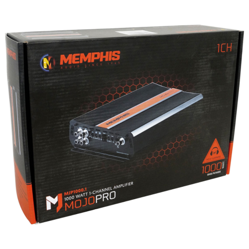 Memphis Audio MJP1000.1 1000W RMS 1-CH Monoblock Class-D Car Audio Amplifier