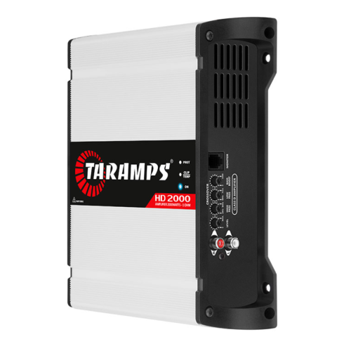 Taramps HD 2000 - 1 OHM 1-CH Monoblock 2000W RMS Class-D Car Audio Amplifier