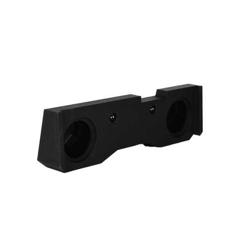 Enceinte d'extrêmes graves QPower de QBGMC12 2014 4DR 2Hole 12 po pour GMC/Chevy 2014-2018 à cabine multiplace