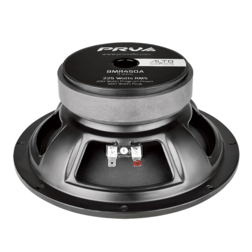 PRV Audio 8MR450A 8" 450W Program Power 8-Ohms Car Audio Midrange Loudspeaker