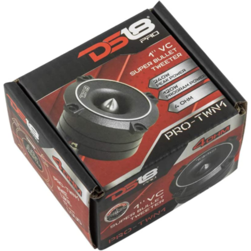 DS18 – haut-parleur d’aigus 240&nbsp;W mince de TWN1 3 po avec audio en néodyme à 4 ohms pour l’auto