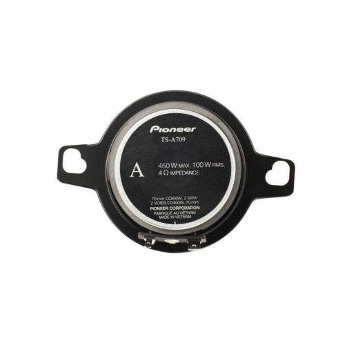 Pioneer TS-A709 2.75" 450W Max 2-Way 4-Ohms Car Audio Coaxial Speakers - Pair