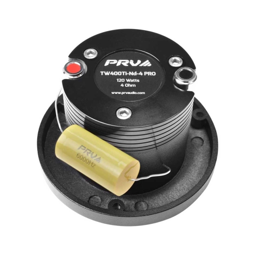 PRV Audio TW400TI-ND-4 PRO 1" 240W Max 4-Ohms Neodymium Bullet Super Tweeter