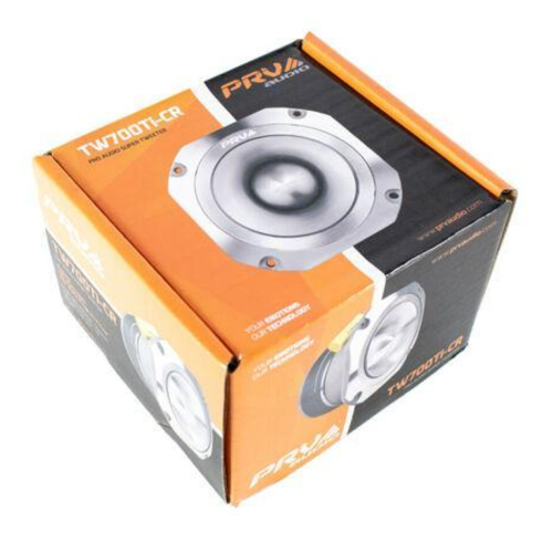 PRV Audio TW700TI-CR 4" 240W Program Power 8-Ohms Car Audio Super Bullet Tweeter