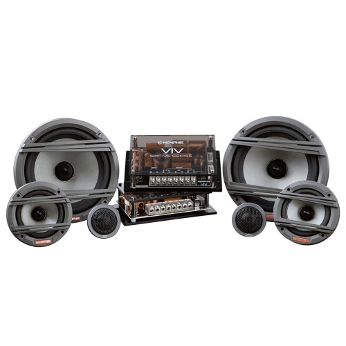 MEMPHIS  Audio Viv603Cv2 6.5" 3-Way 160W Max 2-Ohms Car Component Speaker System