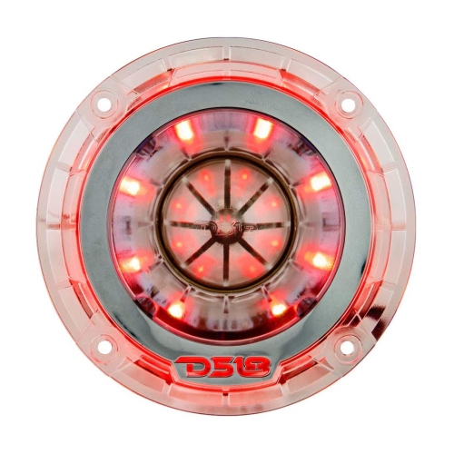 DS18 PRO-TW4L 1.75" 600W Max 4-Ohm Titanium Super Bullet Tweeter w/ RGB LED