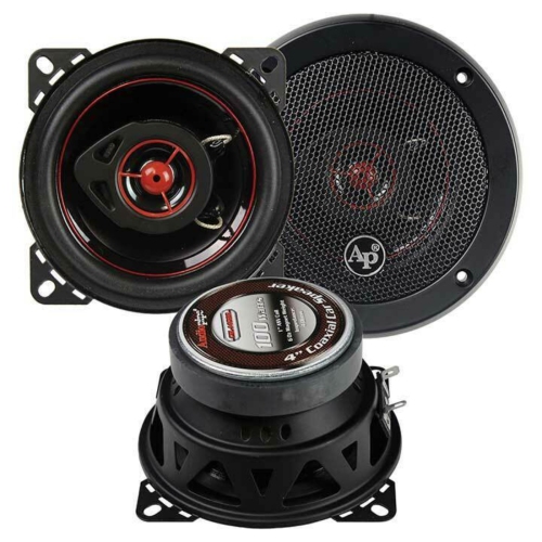 Haut-parleurs d'auto à 2 voies de 100 W CSL1402R 4 po Redkine d'Audiopipe