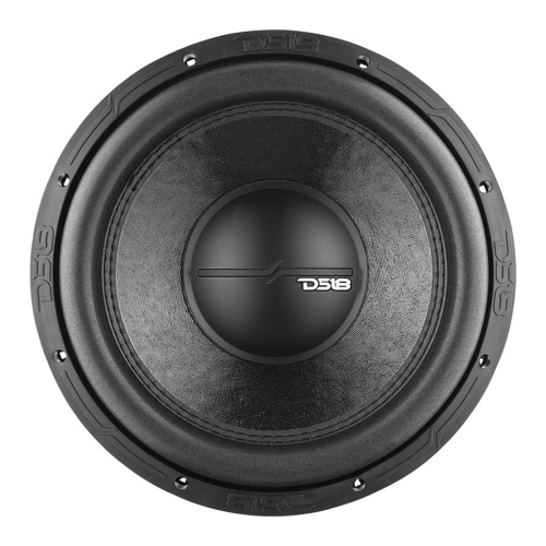 DS18 ZR12.2D 12" 1500W Max Dual Voice Coil 2 Ohm DVC Stereo Car Audio Subwoofers