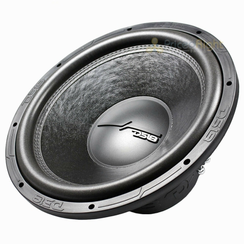 Haut-parleur d'extrêmes graves stéréo pour l'auto à double bobine acoustique DVC DS18 ZR15,2D 15 po 1500&nbsp;W Max, 2 ohms