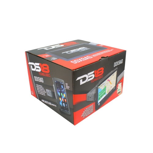 DS18 DDX9AD 9" Touchscreen 1-DIN Swivel Mechless Bluetooth In-Dash Receiver