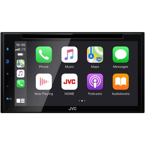 JVC KW-V660BT 2-DIN In-Dash DVD Bluetooth Multimedia 6.8" Touchscreen Receiver