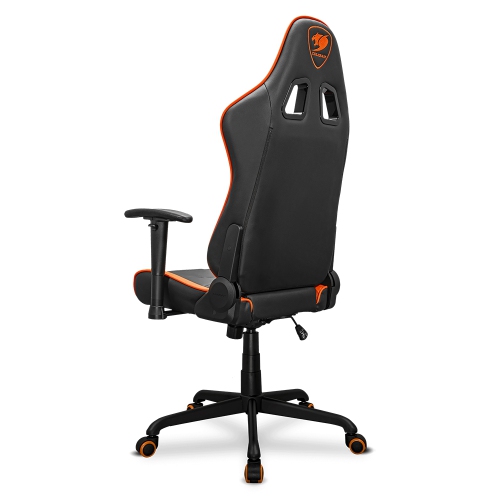 Cougar Armor Elite Office Gaming Chair - Ergonomic, High Back Premium Breathable PVC Leather Reclining Backrest Headrest & Lumbar Cushions,
